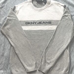 "Stylish Comfort: DKNY JEANS Crew Neck Sweater"